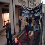 Manifestation contre le chmage et la prcarit le 8 octobre 2003 photo n38 